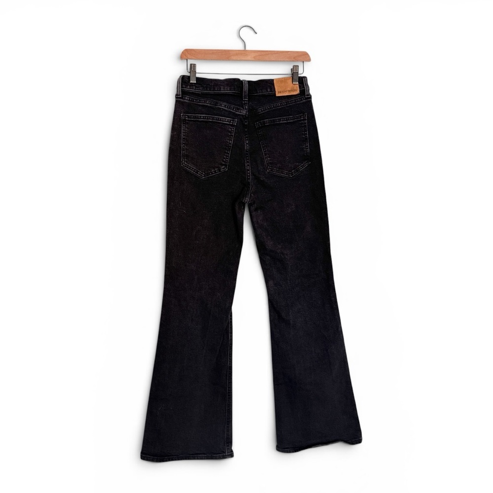 Aritzia Denim Forum The Twiggy High Rise Flare 30L - Black - Size 28 - Picture 4 of 8